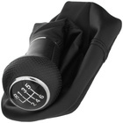 VW Golf IV 98-05 Gear shift knob BLACK 6 Gears + Lever Gaiter Hole 12mm