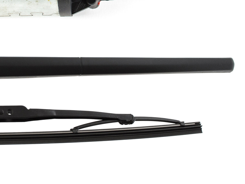 Audi A3 8P 2003- SET of:  wiper motor + Wiper arm + blade + Rear window washer nozzle 3pcs set