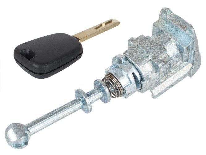 Peugeot 407 2004- door lock / insert with keys front door Left + 2 keys