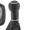 VW Golf IV 98-05 Gear shift knob BLACK 6 Gears + Lever Gaiter Hole 12mm