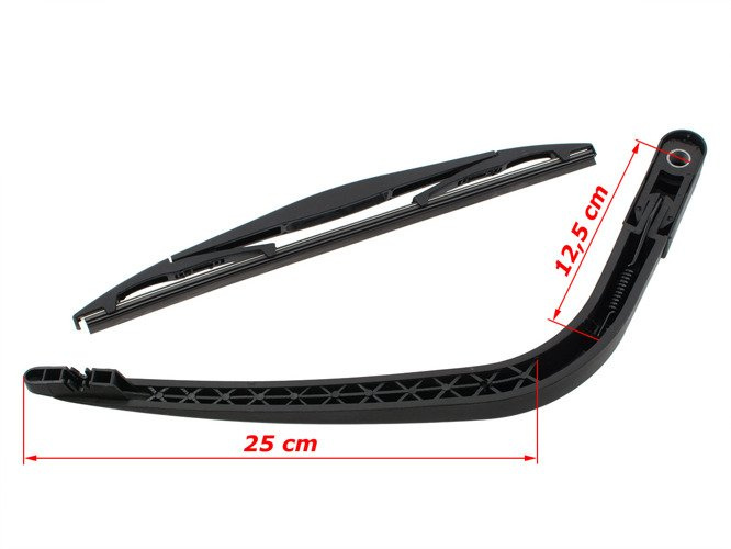 Toyota Yaris 01-06 Wiper arm + blade (French version)