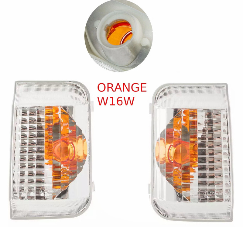 Fiat Ducato 2006- kierunkowskaz w lusterko POMARAŃCZOWY WKŁAD lewy + prawy 2 szt. KPL