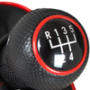 VW Golf IV 97-06 Gear shift knob + Lever Gaiter (Red frame)