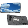 Mercedes W140 S-class 95-98 Mirror glass / mirror insert Heated BLUE Left