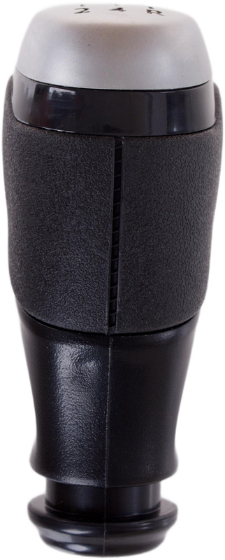 Renault Clio IV 12-20 gałka zmiany biegów 5 BIEGOWA Srebrna nakładka z czarnym schematem