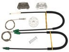Ford Focus Mk1 98-04 3 door Front window lifter / winder / regulator (electric adjustment version) Repair kit Left
