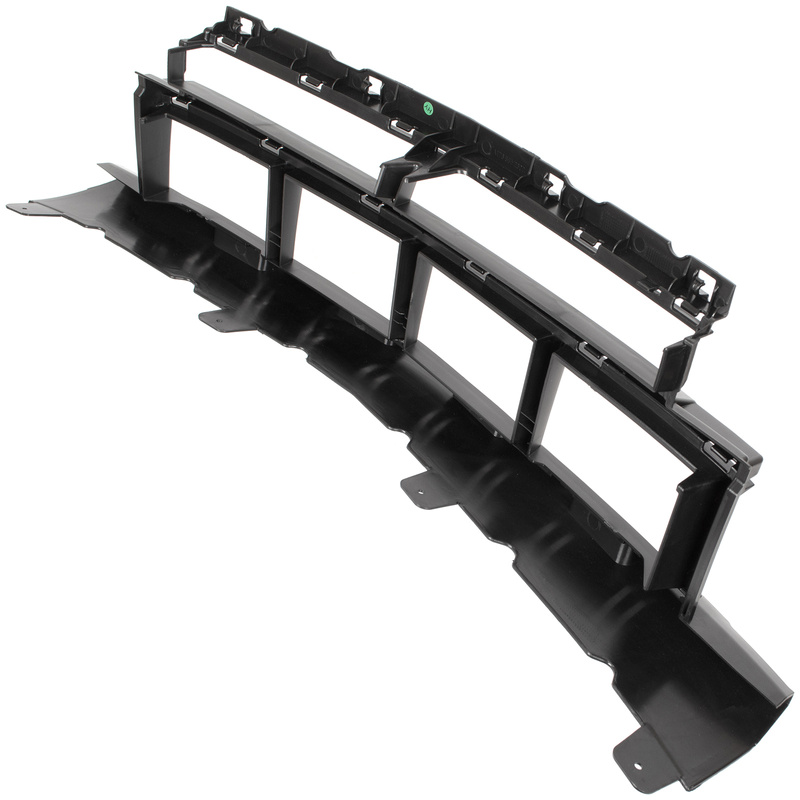 Mercedes C117 X117 CLA-Klasa 16-19 atrapa kratka w zderzak przedni środkowa CZARNA