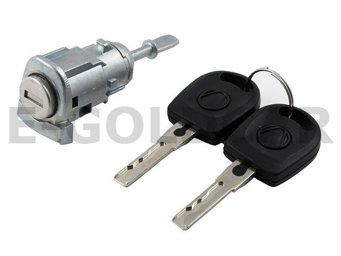 Skoda Octavia I 1996- door lock / insert with keys front door Left