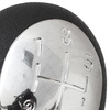 RENAULT CLIO III 05-09 GEAR SHIFT KNOB CHROME 5 GEAR