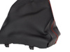 Audi A4 B8 07-15 Gear shift knob black + CHROM 6 speed + Gear Shift Lever Cover / Gear stick gaiter black