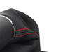 VW Golf IV 97-03 Gear shift knob + Lever Gaiter Red thread + frame CHROM 5 Gear Hole 12MM