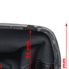 Audi A6 C6 04-11 Gear shift knob BLACK + Lever Gaiter BLACK
