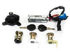 Peugeot 206 Ignition set + 2 Locks / barrels / lock inserts + Glove compartment lock barrel + Sealing cap / fuel tank cap set