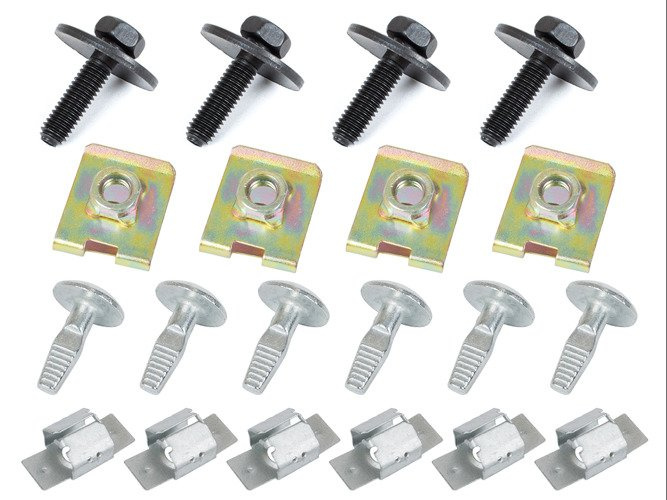 Citroen C5 I 01-05 Under engine cover clips 20pcs set