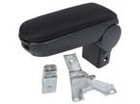 VW Bora armrest set BLACK FABRIC + mounting kit