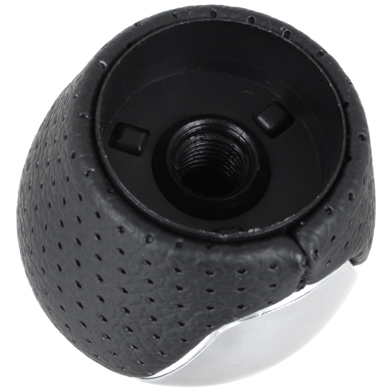 Kia Forte gałka zmiany biegów CZARNA + SILVER 5 BIEGÓW