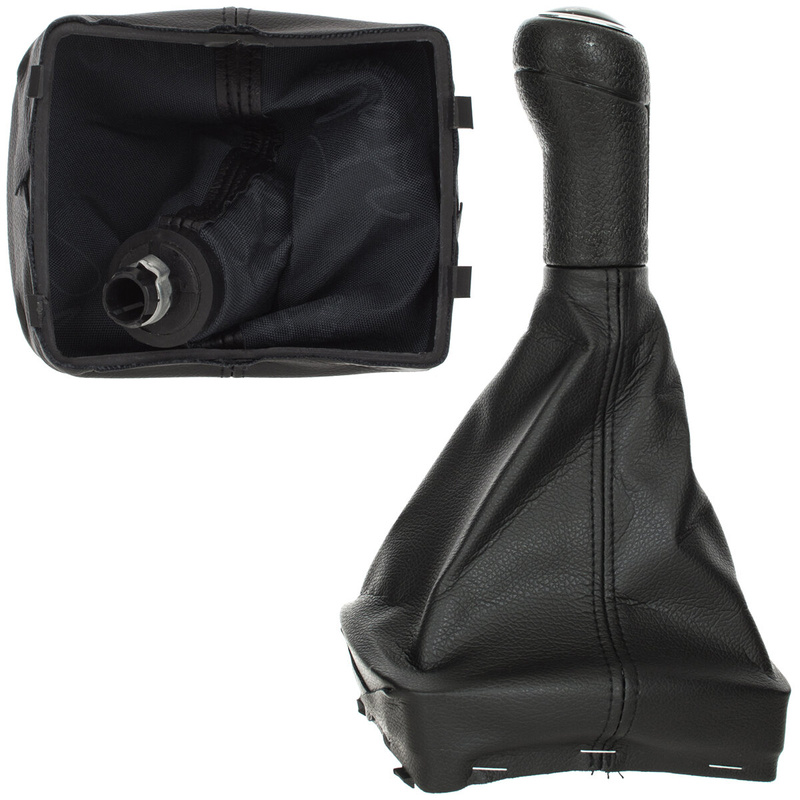 VW Polo 9N FL 05-12 Gear shift knob + Lever Gaiter 5 Gear