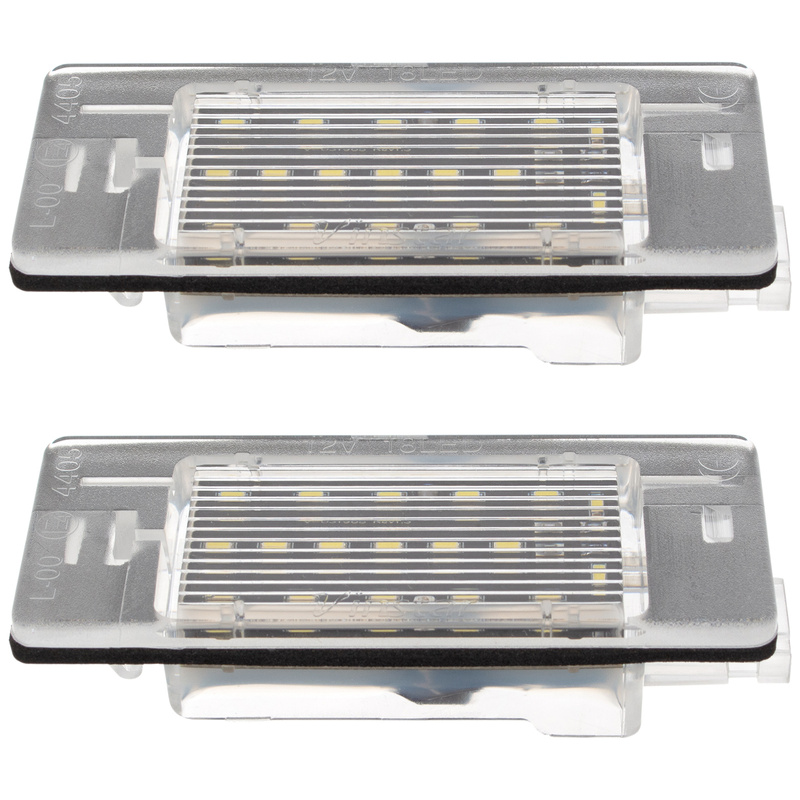 Opel Vectra C Kombi 02-08 lampki podświetlenia tablicy rejestracyjnej LED 2 szt. kpl.