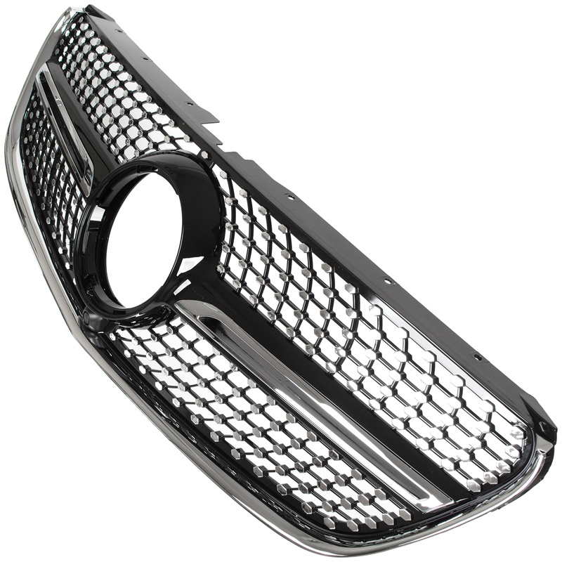 Mercedes VITO W447 2014- atrapa między reflektory (grill) DIAMOND BLACK + CHROM