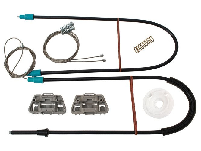Jaguar X-Type 99-09 Front window lifter / winder (electric regulation) Repair kit Right