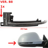 Audi A4 B8 08-10 Mirror LED Indicator Left