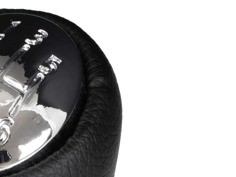 Renault Espace IV 2002- Gear shift knob 6 Gears BLACK + CHROM