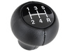 Saab 900 KROKODYL 78-93 Gear shift knob BLACK EKOLEATHER 5 Gear