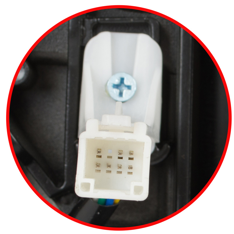 Nissan NV300 2016- wing mirror electric heated Black Right