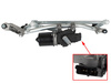 Nissan Qashqai J10 06-14 Wiper linkage / wiper transmission + Motor