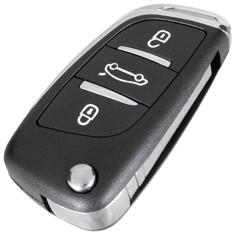 Peugeot 207 307 308 407 408 508 3008 RCZ obudowa pilota 3 PRZYCISKI