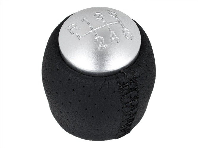 Alfa Romeo Brera 06-11 Gear shift knob SILVER 6 speed