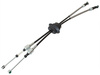 Citroen Evasion 1994- Transmission / gear shift cable 2 pcs set