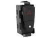 Dacia Dokker 2012- Hazard warning switch / warning lamp button black + door lock function