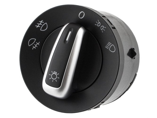 VW Jetta A5 05-10 Headlight switch CHROM