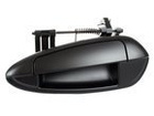 Fiat Grande Punto 2005- Exterior handle BLACK rear Left