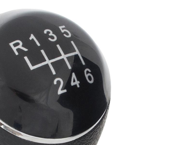 VW Golf VI 08-13 Gear shift knob BLACK + Lever Gaiter 6 Gears