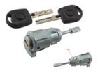 Skoda Fabia I 99-07 Front door lock / insert with keys Left