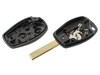 Renault Clio Kangoo Laguna Master Megane Modus Thalia Trafic Twingo Remote control case / housing (straight key) (with grooves) 3 buttons