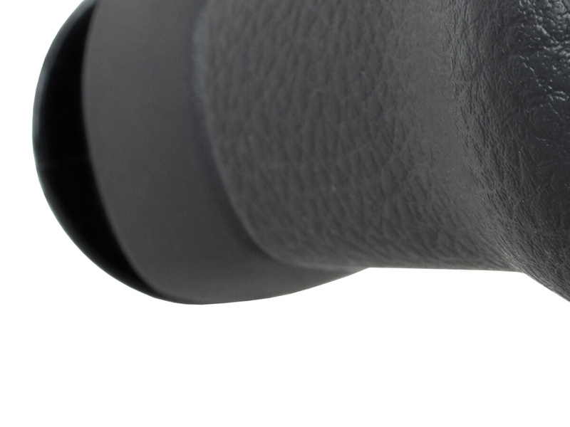 Nissan Juke 2010- Gear shift knob 5 speed black + SILVER