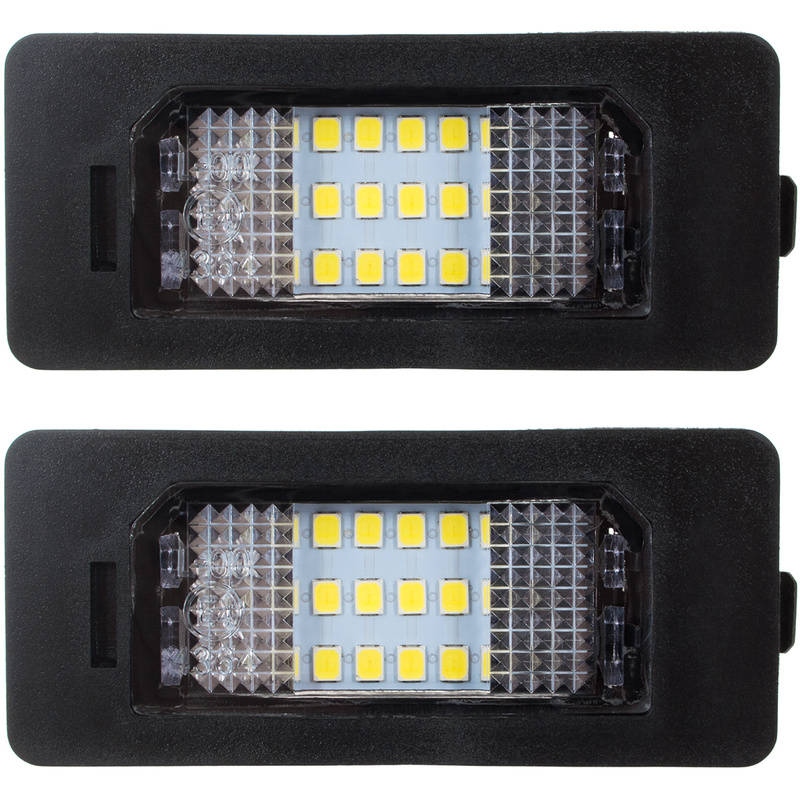 VW Passat B6 B7 station wagon Jetta IV Sharan II Touran II Touareg II Polo V Golf VI Licence plate light / lamp LED 2 pcs set