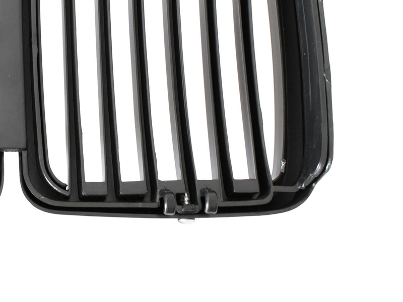 BMW 3 E30 82-94 Radiator grill / air intake Left + Right set BLACK MAT