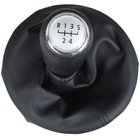 VW T5 / T6 03-11 Gear shift knob SILVER + Lever Gaiter 5 Gear