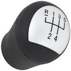 Renault Clio II 01-08 Gear shift knob SILVER, BLACK SCHEME