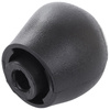 Renault Megane II 02-08 III 2008- Gear shift knob 5 Gear BLACK + CHROM