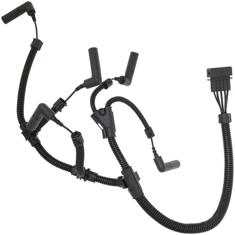 VW TRANSPORTER T4 95-03 2.5 TDI wiązka świec żarowych