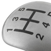 Ford Transit Connect 2002- Gearbox knob emblem SILVER