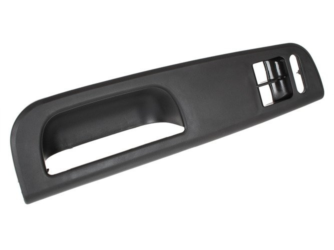 VW Bora 98-05 Door handle / grip BLACK front Left (Two windows)