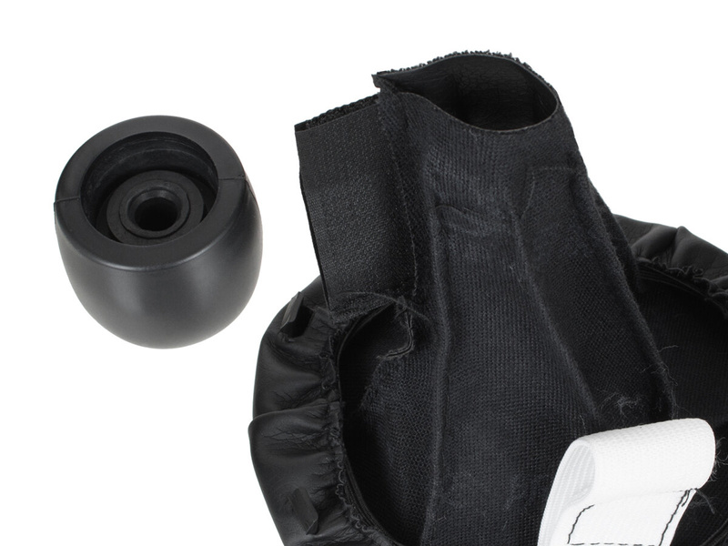 Fiat Panda 2003- Gear shift knob BLACK + Lever Gaiter 5 Gear