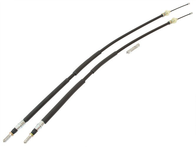 Renault Scenic II 2003- Electric handbrake cable 2 pcs set