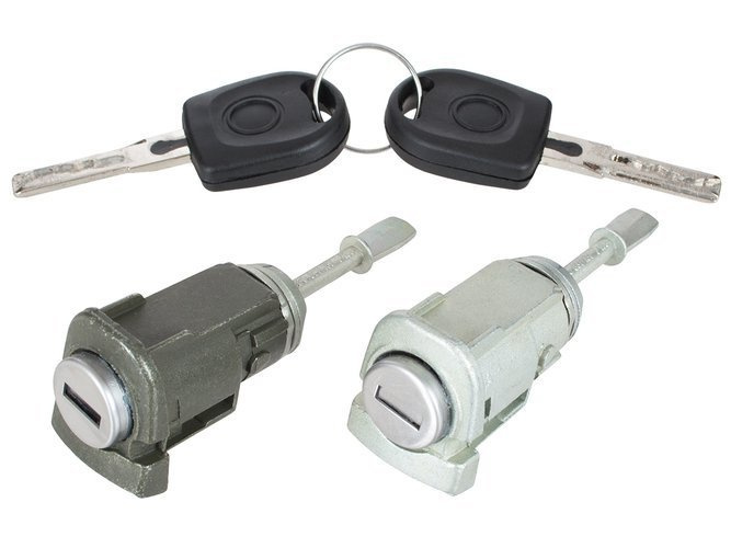 VW Passat B5 96-05 Front door lock / insert L+R 2pcs set